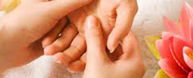 Massage des mains 